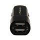 StarTech.com Caricatore accendisigari a doppia presa USB - Adattatore USB auto ad alta potenza ( 17W - 3.4 Amp) 3