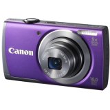 Canon PowerShot A3500 IS 1/2.3" Fotocamera compatta 16 MP CCD 4608 x 3456 Pixel Viola