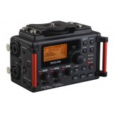 Tascam DR-60DMKII registratore audio digitale Nero, Rosso