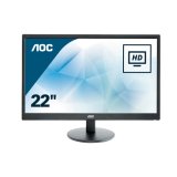 AOC 70 Series E2270SWDN LED display 54,6 cm (21.5") 1920 x 1080 Pixel Full HD Nero