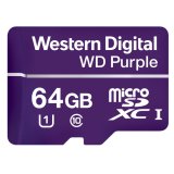 Western Digital Purple 64 GB MicroSDXC Classe 10