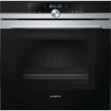Siemens HM633GBS1 forno 67 L Nero, Stainless steel
